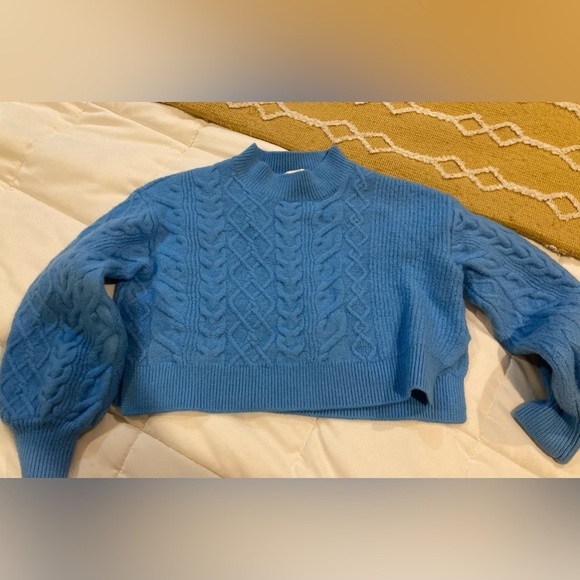 CAMI NYC Davney Merino Wool Cable Sweater - Picture 1 of 5